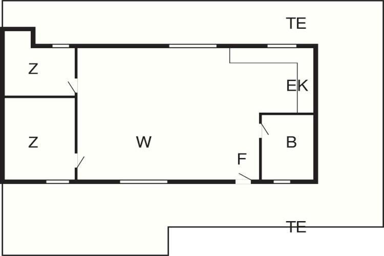 6 Person Holiday Home In Skagen Esterno foto